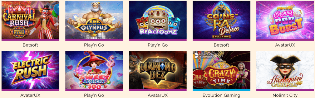 Slots Arlequin Casino